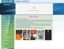 Tablet Screenshot of doganaydal.com